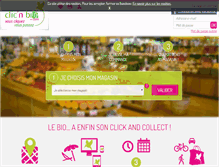 Tablet Screenshot of clicnbio.com